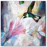 Luci Shatalova
"Kolibri Kuba"
Acryl/ Öl auf Leinwand
30 x 80 cm, 295,- Euro
  
 